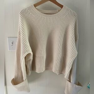 Banana Republic Cashmere Cream Sweater